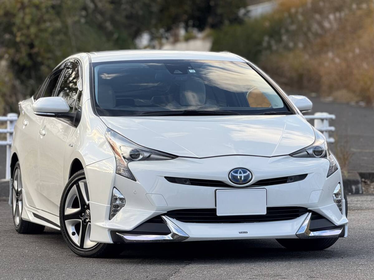 H28 プリウス AプレミアムツーリングSEL 実走行9万km台 純正ナビ 