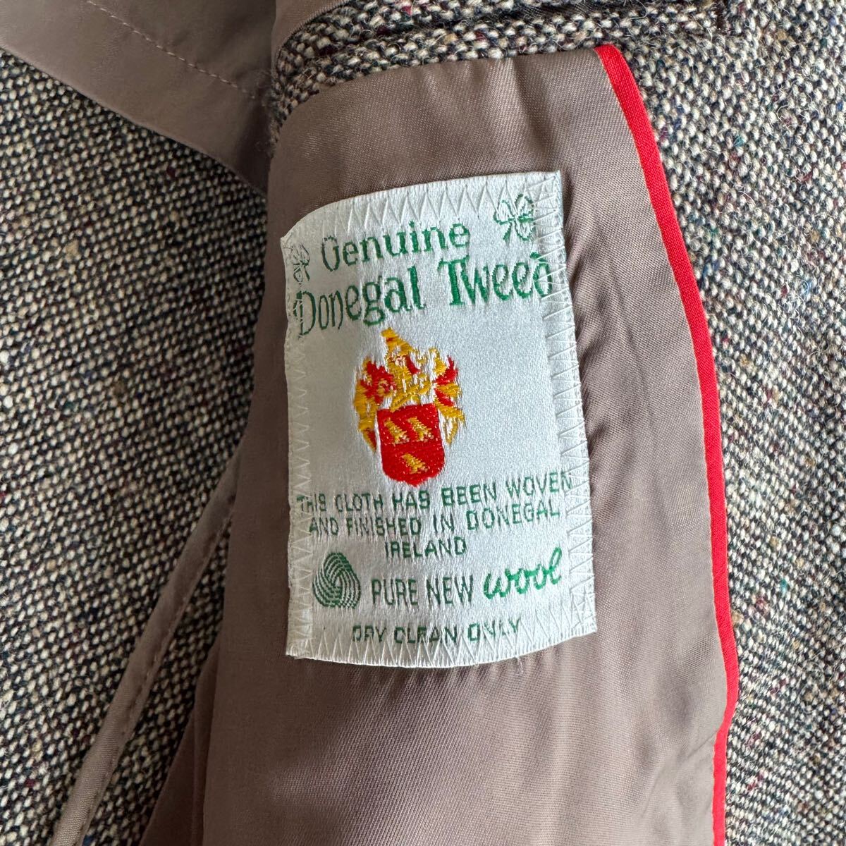 jプレス Donegal Tweed ドネガル ツイード ウール ジャケット カラー