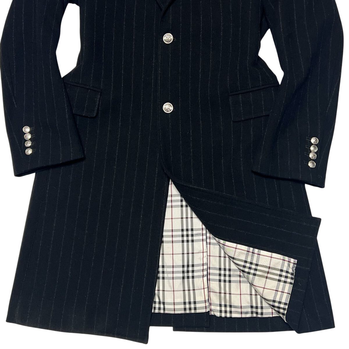 Yahoo!オークション バーバリー BLACK LABEL 圧巻の3 希少Lサイズ