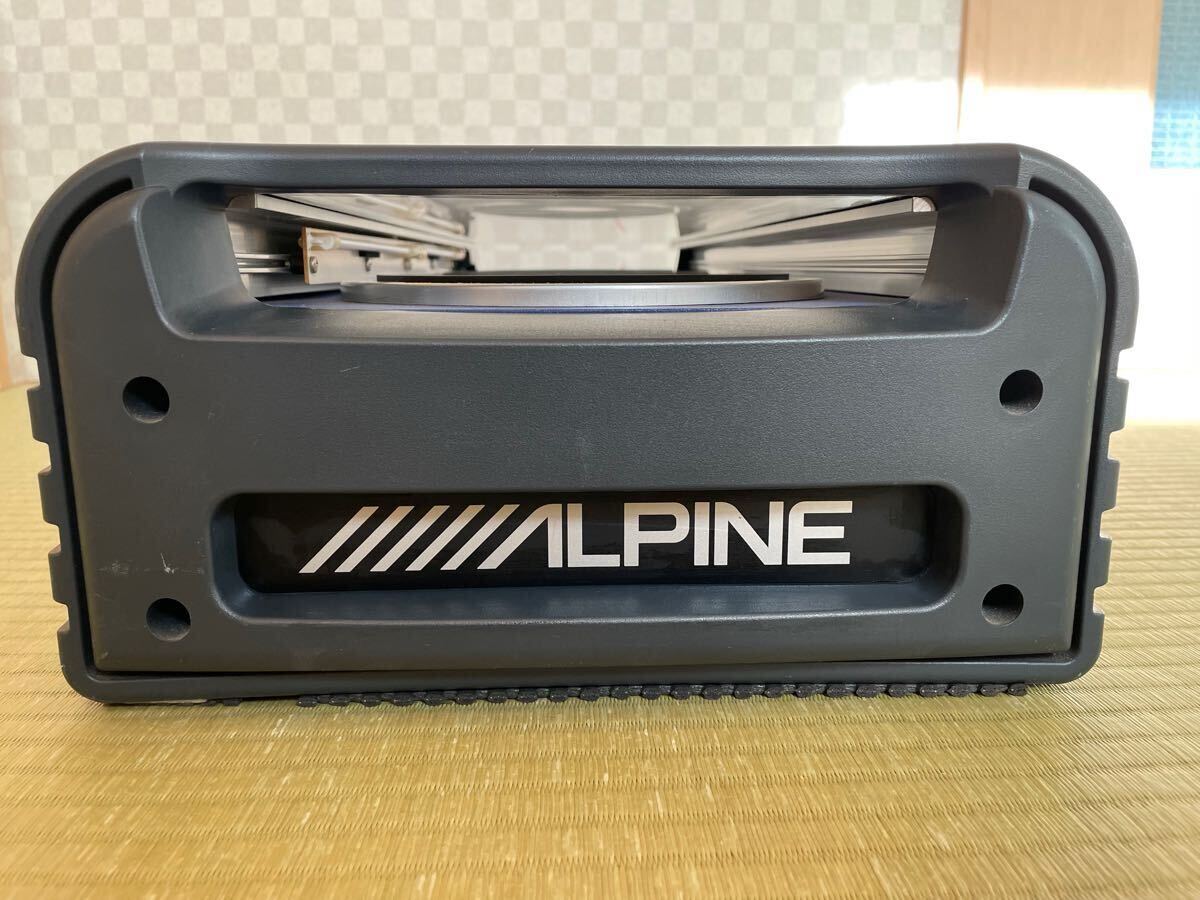 アルパイン　サブウーファー　SWE1890　ネオン管 アルパイン ALPINE サブウーファー ネオン管搭載 SWE-1890 ウーファー