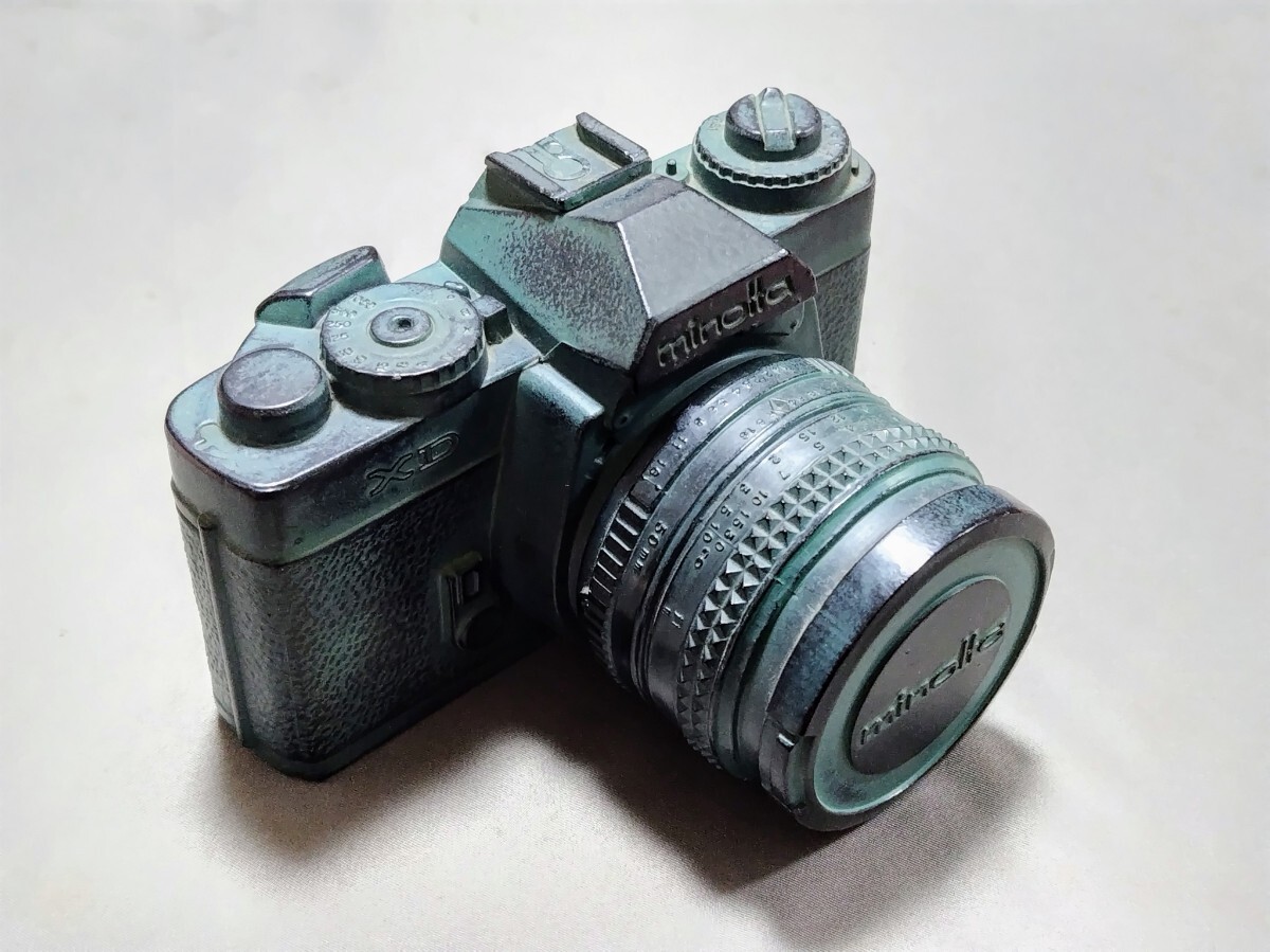 カメラ型貯金箱 実物大 ノベルティ MinoltaXD MINOLTA（ミノルタ）XD