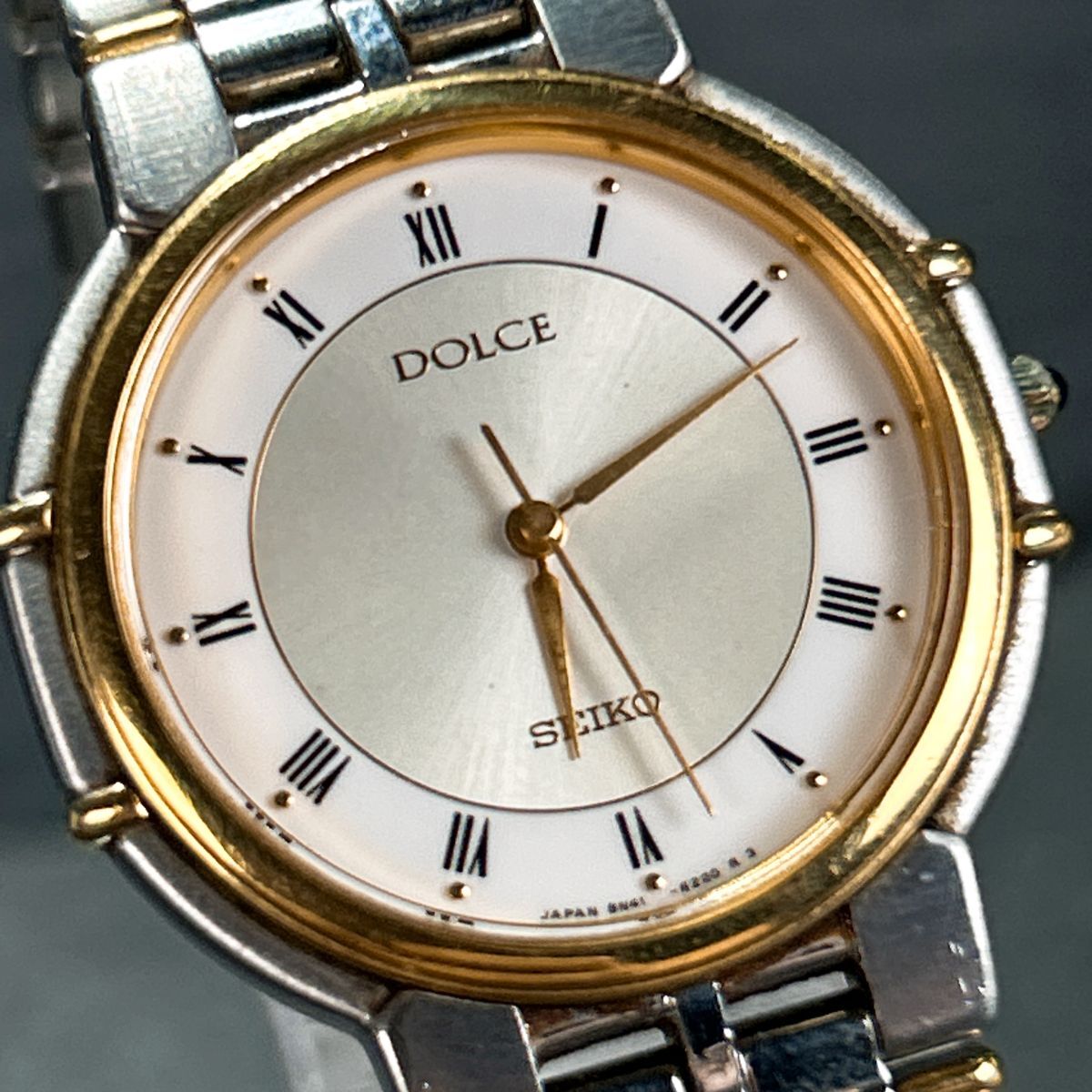 美品 SEIKO セイコー DOLCE ドルチェ 8N41-6160 腕時計 クオーツ 