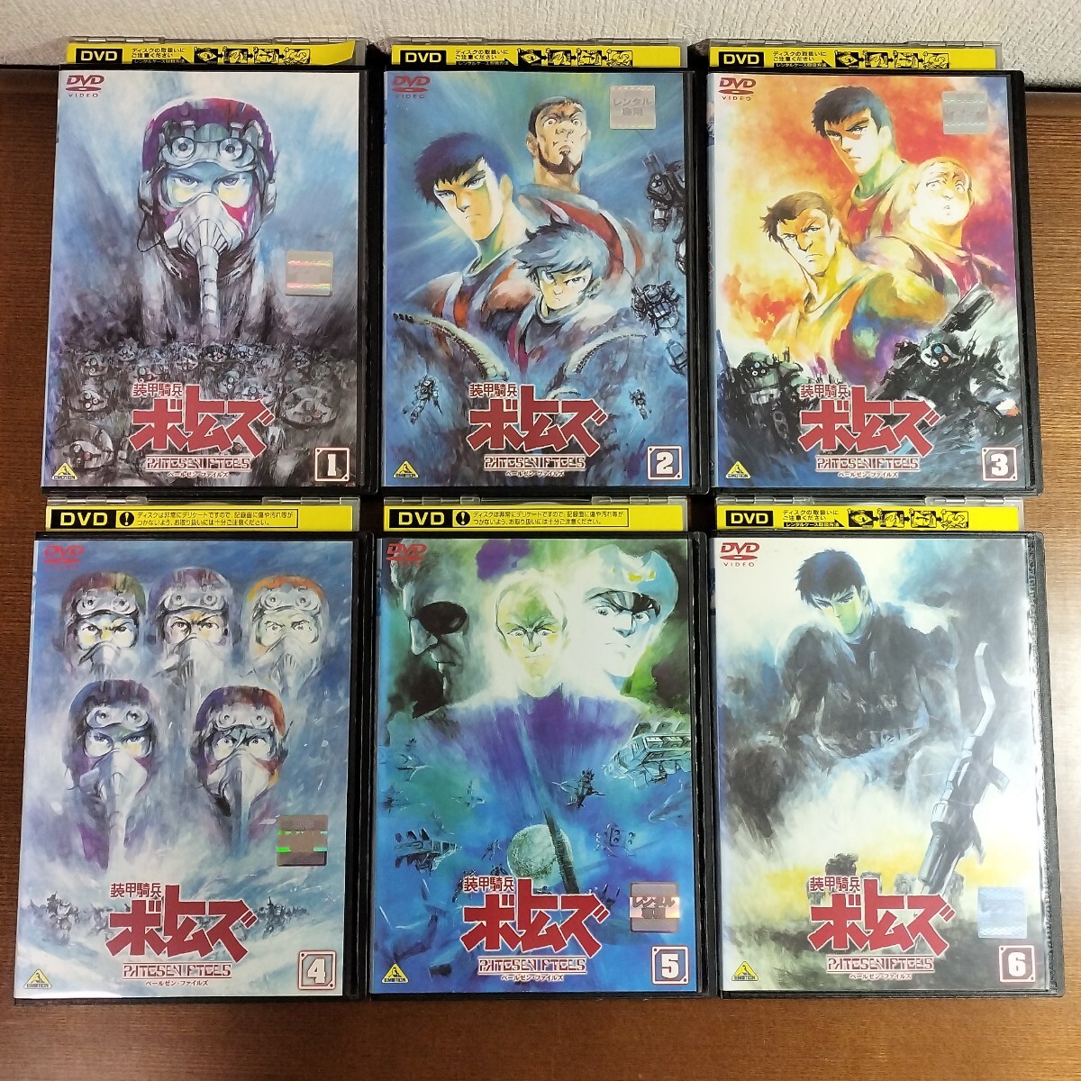 DVD 装甲騎兵ボトムズ ペールゼン・ファイルズ 全巻 全6巻 レンタル
