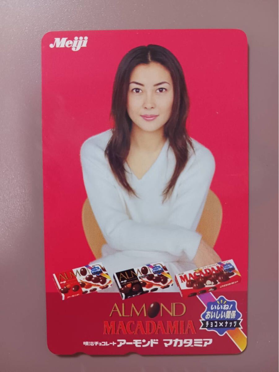 テレホンカード 中山美穂 明治 2(な行)｜売買されたオークション情報