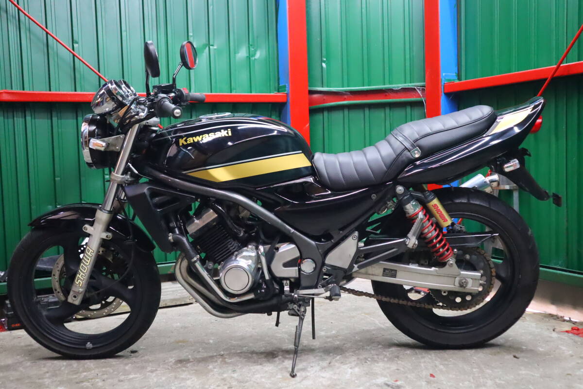 ★GSX250FX・バリオス2★モリワキマフラー★タイガーライン★youtubeで車両の状態を確認できます★_10