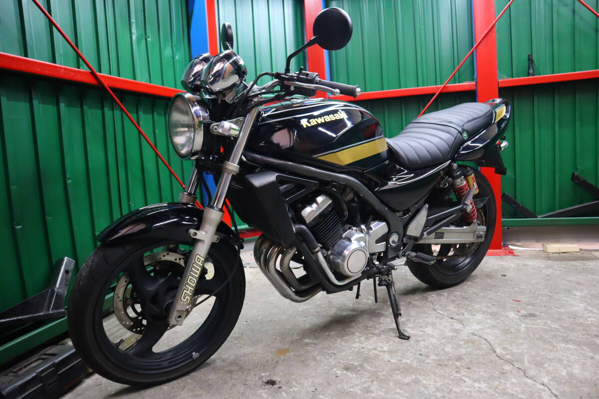 ★GSX250FX・バリオス2★モリワキマフラー★タイガーライン★youtubeで車両の状態を確認できます★_9