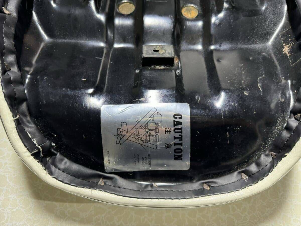 z1 z2 z750four kz900 カワグチシート 川口シート 猫背シート 白シート
