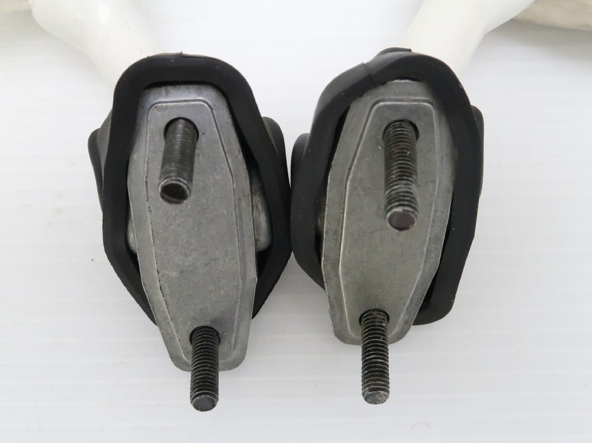 60【評価A】 FZR1000 2GH 実動 当時物 純正 バック ミラー 左右 セット Le2 732t 走行距離表示2，095km FZR1000 2GH 実動 ガソリン 取外 0