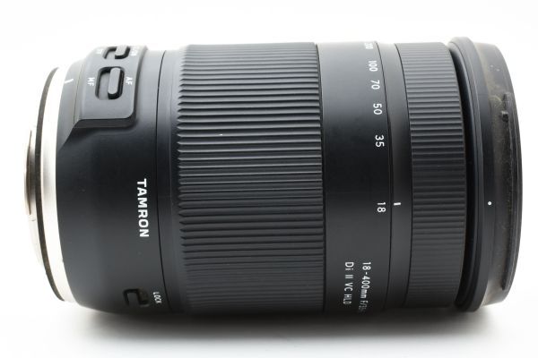 美品 TAMRON タムロン 高倍率 ズームレンズ 18-400mm F3.5-6.3 Di II VC HLD キヤノン用【動作確認済】#7325_7
