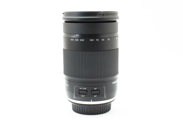 美品 TAMRON タムロン 高倍率 ズームレンズ 18-400mm F3.5-6.3 Di II VC HLD キヤノン用【動作確認済】#7325_8