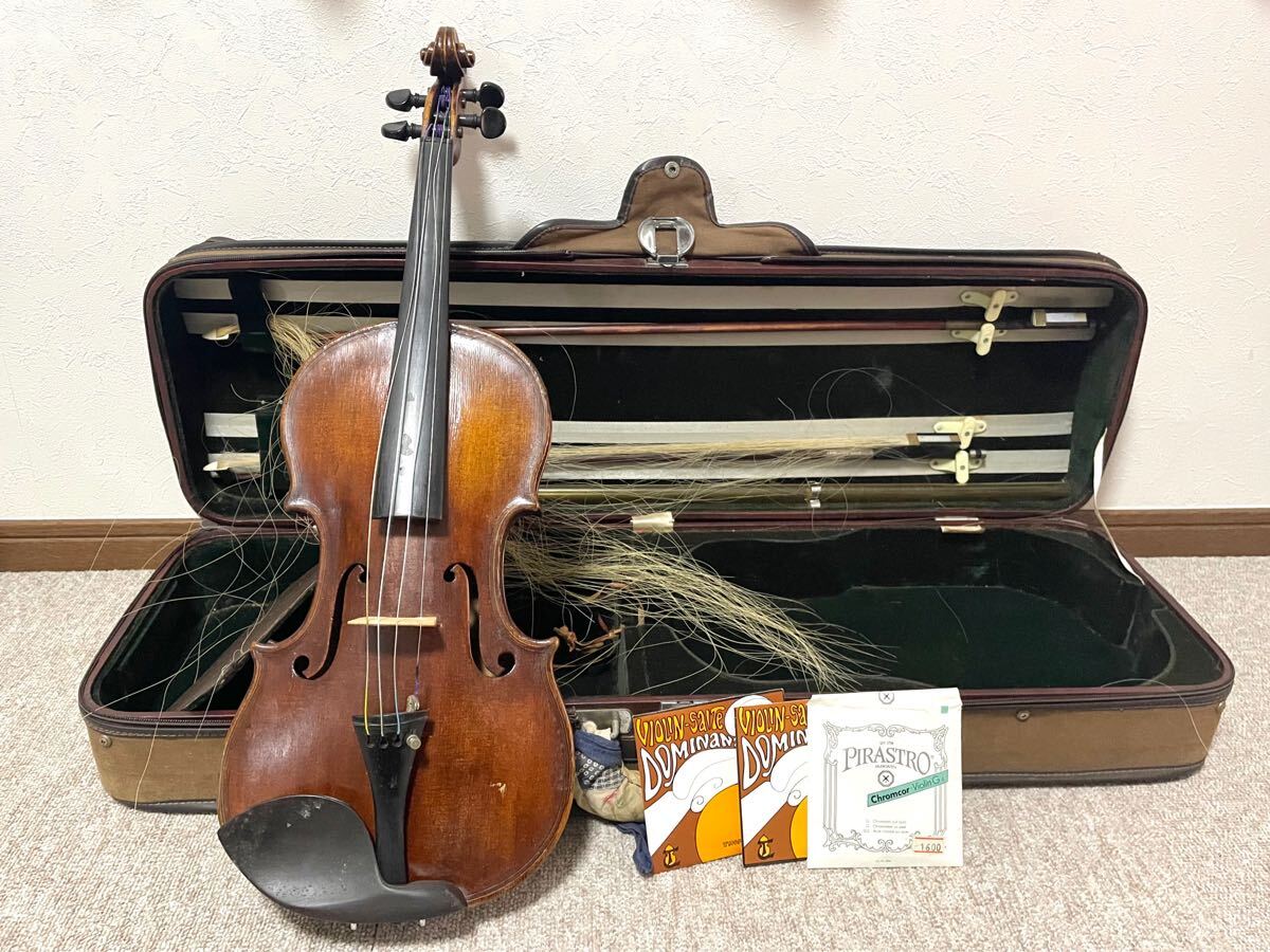 現状品 ヴァイオリン 4/4 サイズ ( 楽器 弦楽器 音楽 MUSIC バイオリン Violin )_1