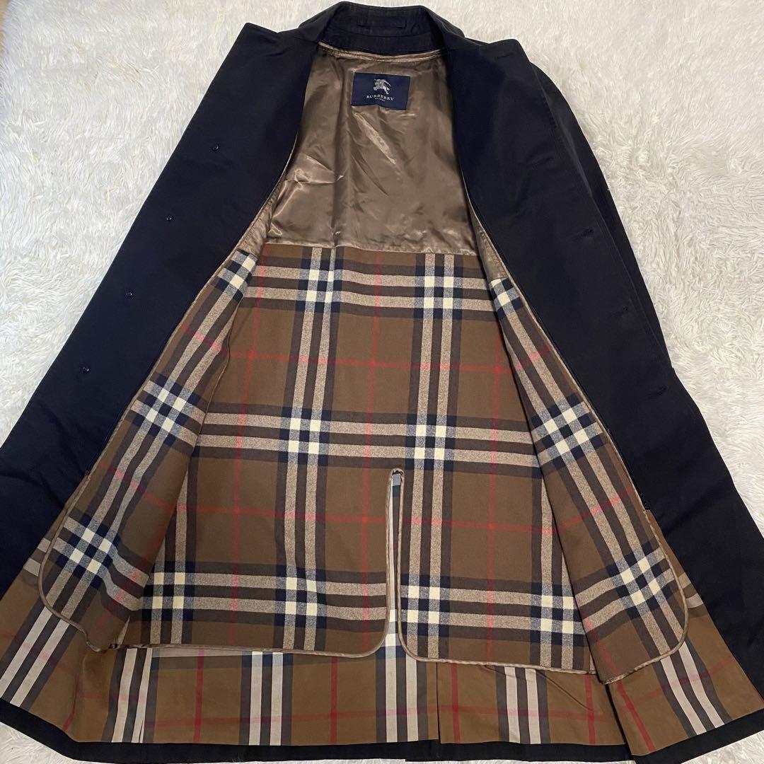 極美品/希少XXL!】バーバリーロンドン ステンカラーコート メガノバ
