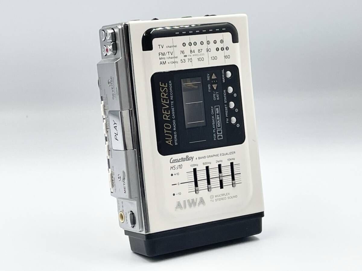 ★☆ジャンク　AIWA HS-J10 CassetteBoy ポータブルラジオカセットレコーダー　MADE IN JAPAN☆★