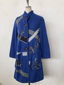 伊太利屋 美品 ニットコート