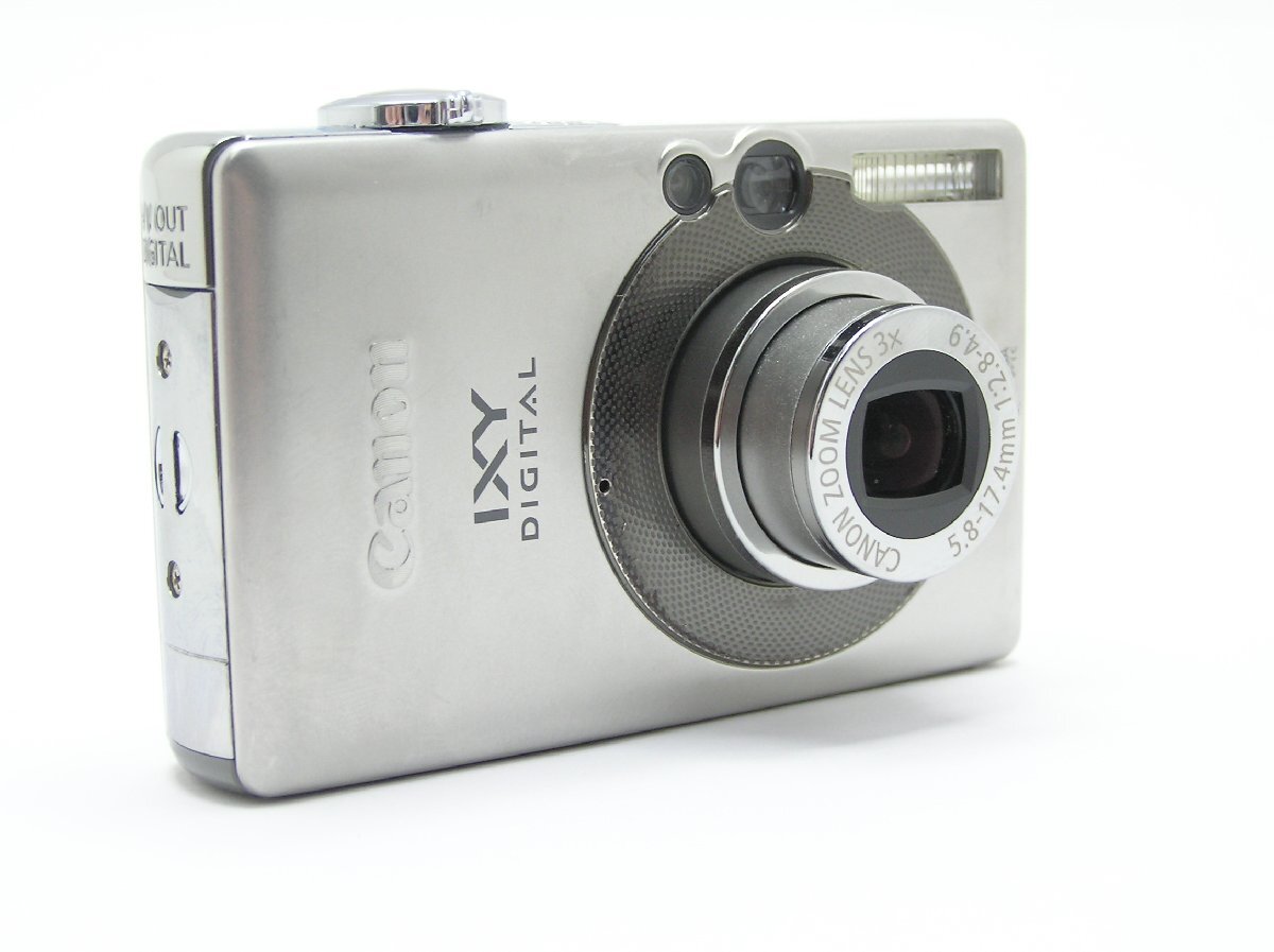 ★ハローカメラ★4382 Canon IXY 55 (500万画素) 撮影.再生可 【本体のみ】：動作品 現状 1円スタート 即決有り