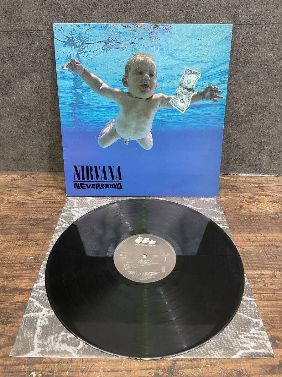 S-43◇LP盤 NIRVANA NEVERMIND GEF 24425 レコード 12インチ オランダ