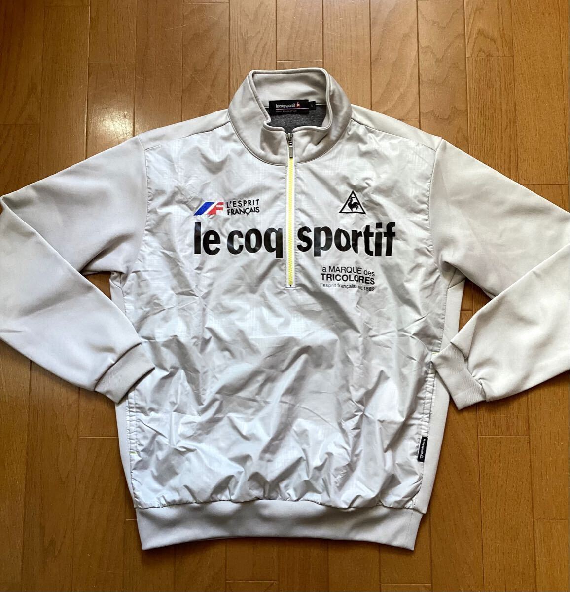 ルコックゴルフストレッチ×ウインド素材長袖ジャージL ルコックゴルフ