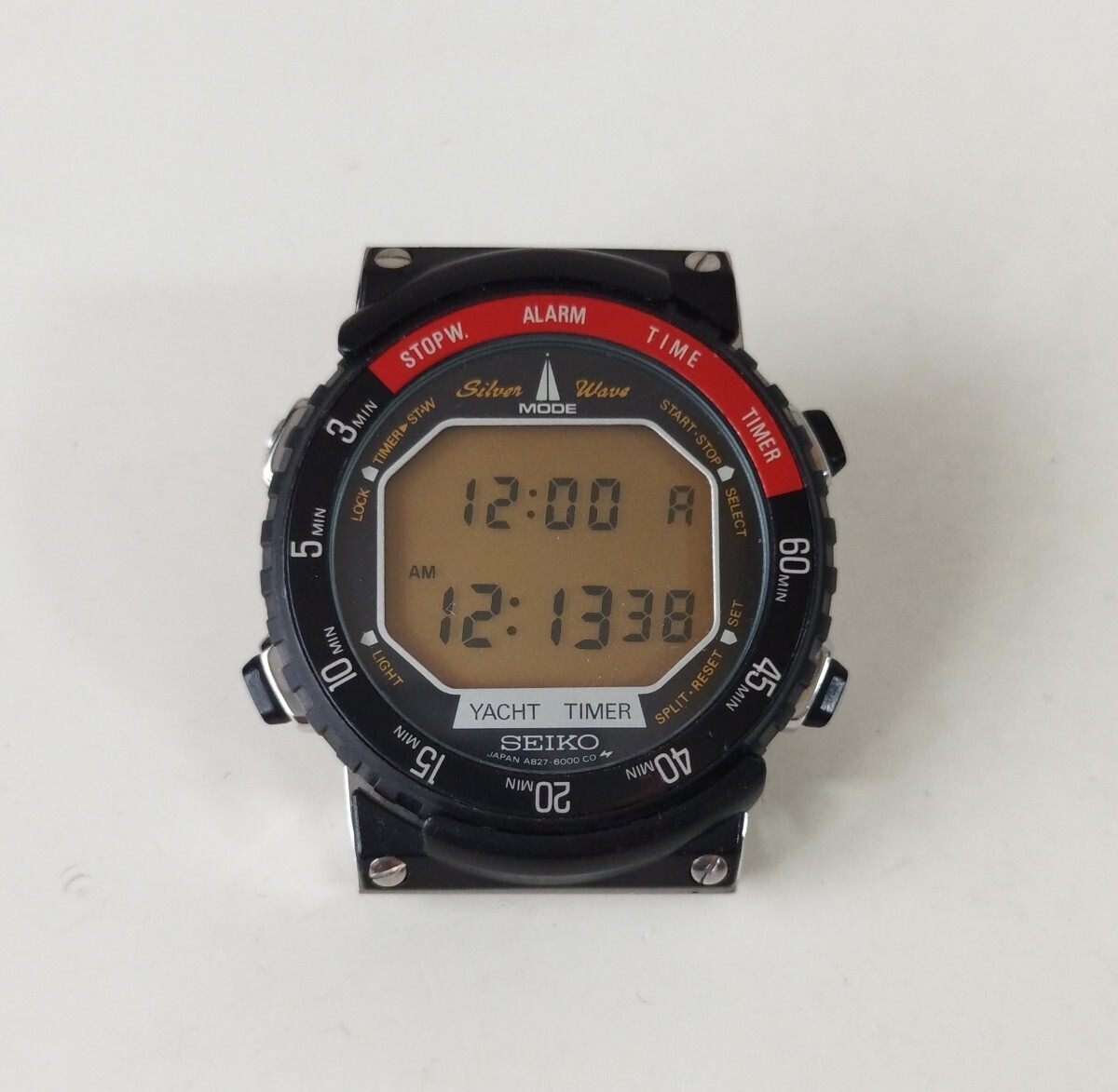 ジャンク SEIKO セイコー ヨットタイマー アラーム クォーツ デジタル 
