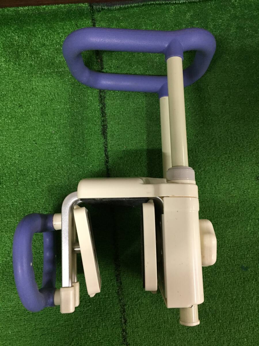 アロン化成 安寿 高さ調節付浴槽手すり 入浴手すり UST-130N てすり 入浴介助 補助用品 ケア用品 4-27_4