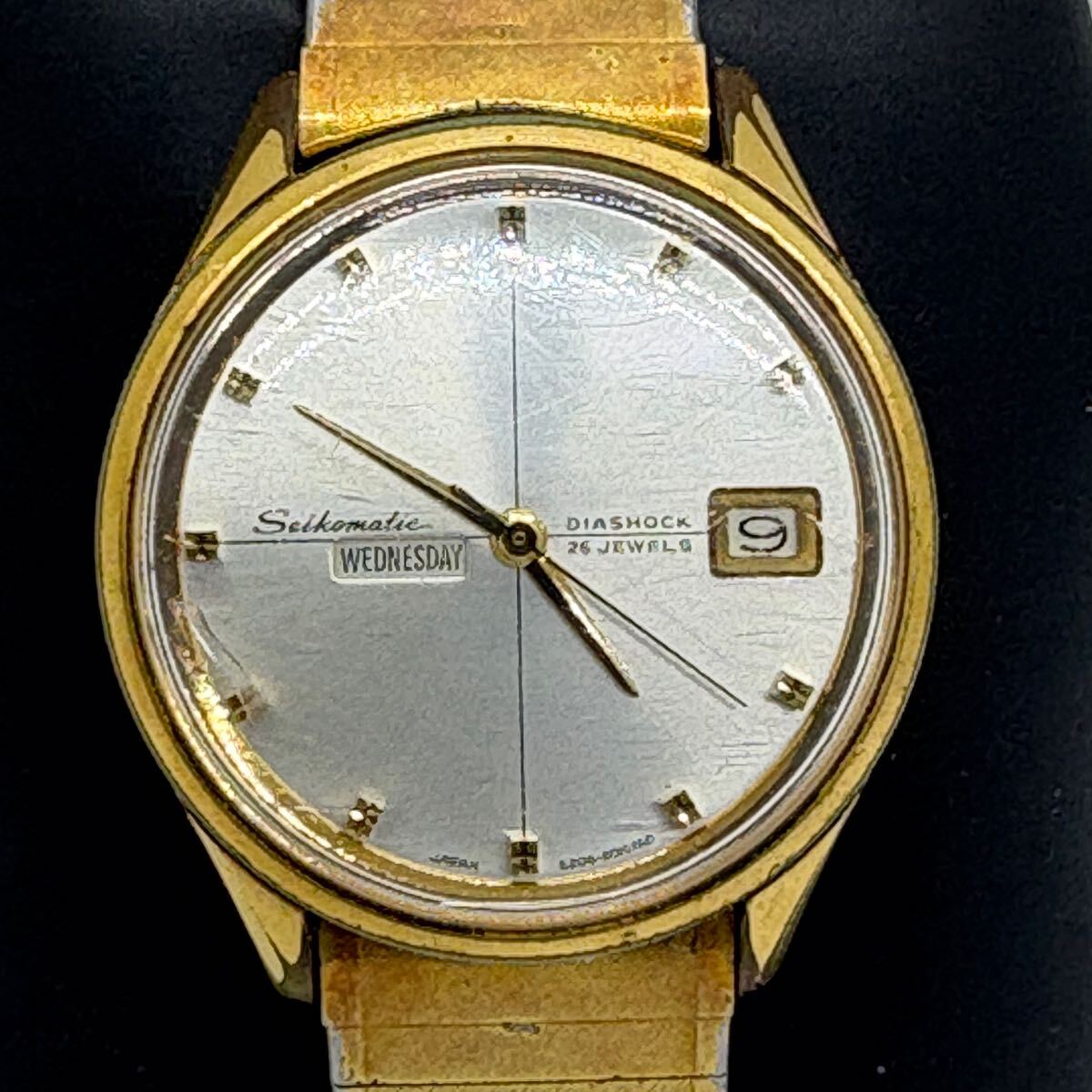 K-2105】SEIKO matic セイコー マティック 6206-8010 デイデイト26石 