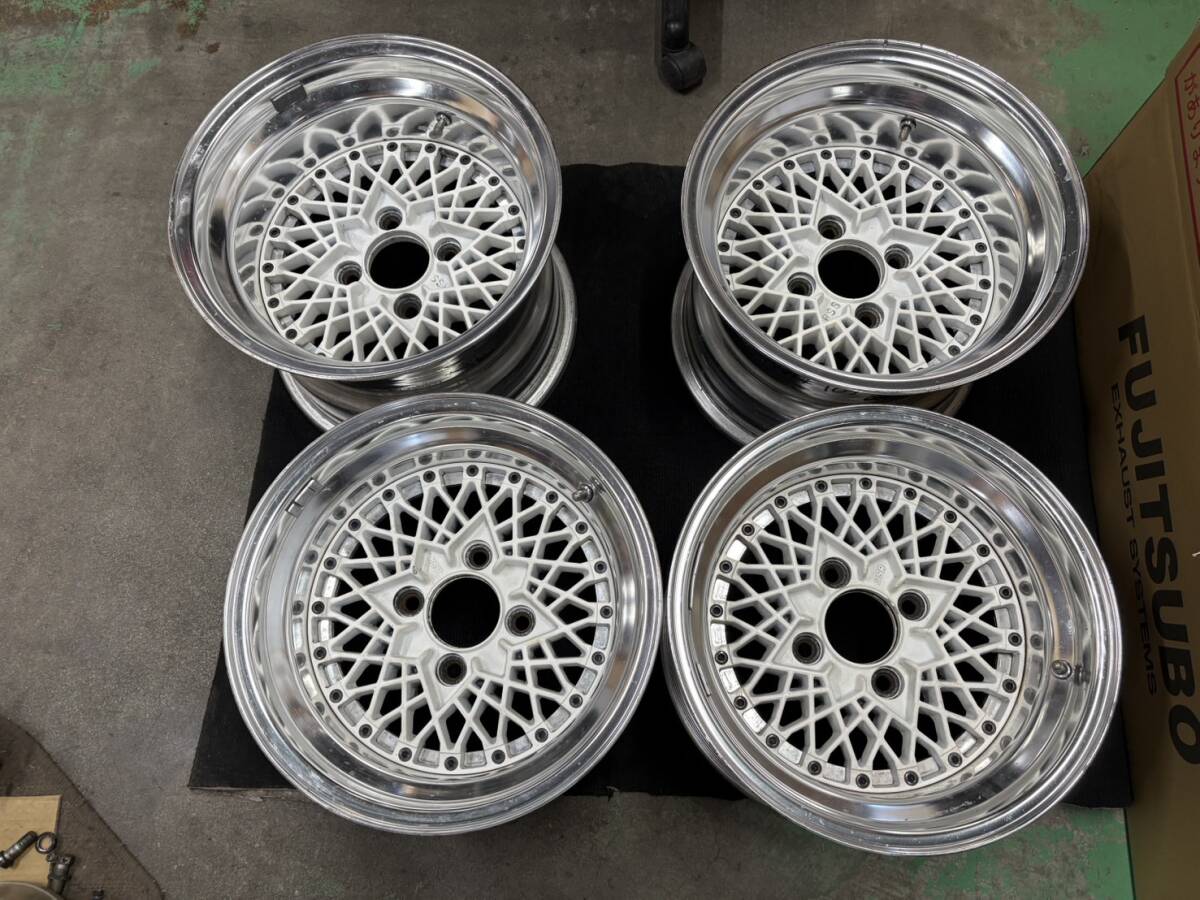 激レア 旧車 SSR 競技用 14インチ9J-3 114.3 4穴 10J-16