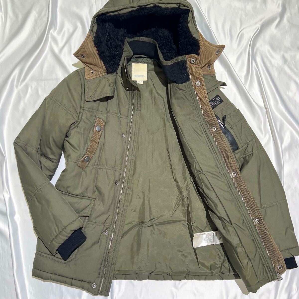極暖!! DIESEL【至高の1着】ディーゼル フライトジャケット モッズ 