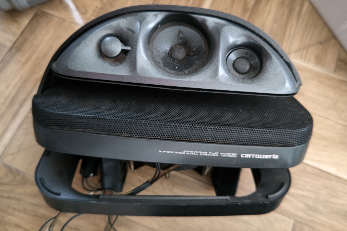 カロッツェリア センタースピーカーTS-CX900 アンプTS-CX900A ノイズ