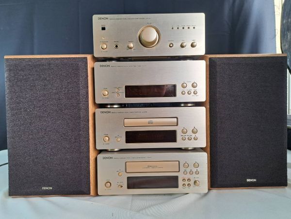 DENON デノン システムコンポ / UPA-F07 / UTU-F07 / UCD-T07 / UDR-F07 / USC-F07 スピーカー / 動作未確認