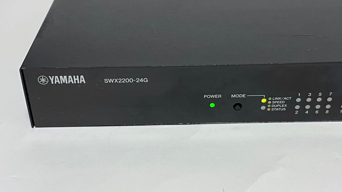YAMAHA SWX2200-24G スマートL2スイッチ 中古 動作OK□1593 名称