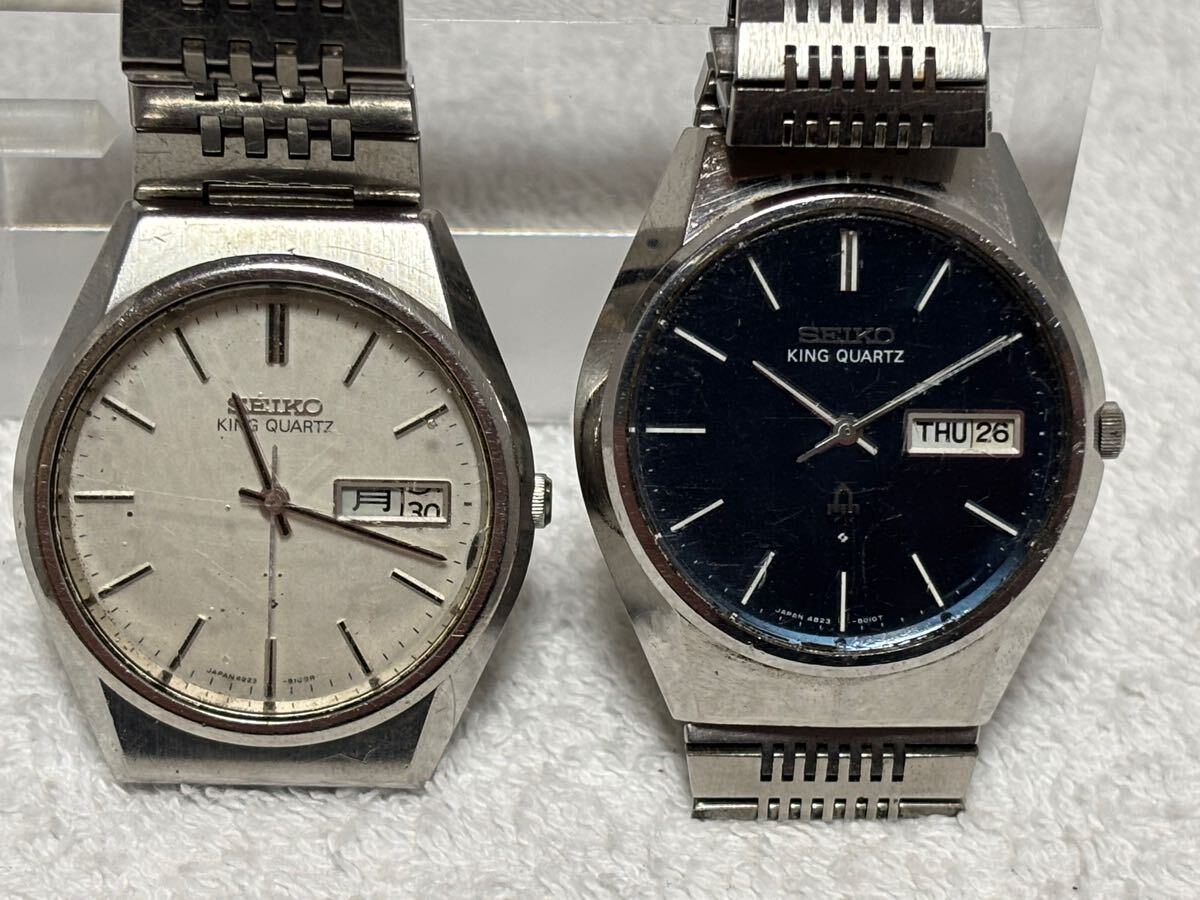 126-88】1円〜 SEIKO セイコー KQ キングクォーツ 4823-8100【稼働品