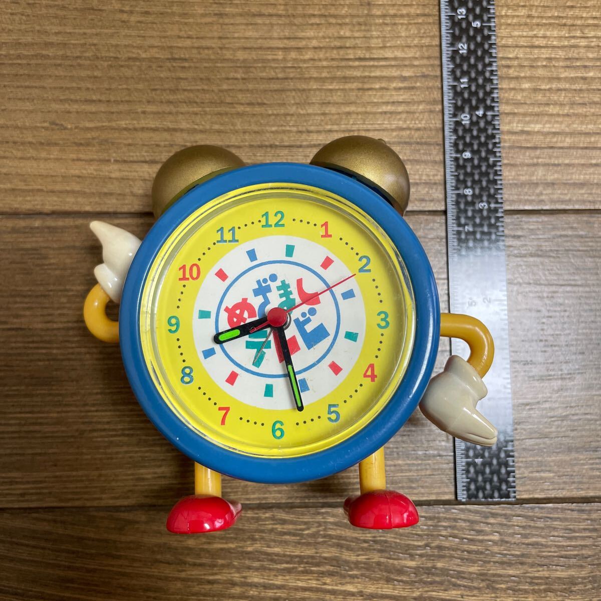 激レアフジテレビめざましくん時計当時物めざましテレビ(キャラクター