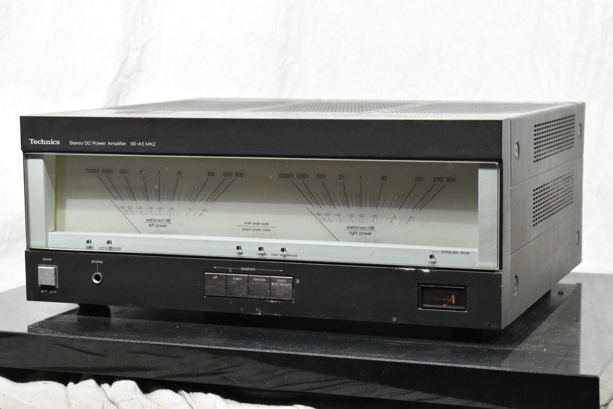 テクニクス Technics パワーアンプ SE-A5MK2 ステレオ Technics 