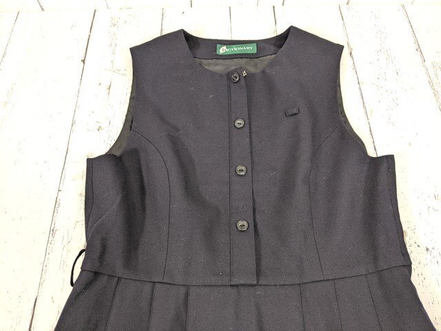【as906】愛知県 至学館高校 女子用学生服 制服 ブレザー+半袖/長袖カッターシャツ+ジャンパースカート◆e57 至学館高等学校 至学館高校 愛知県 (中古) 稲沢東高校 4点セット