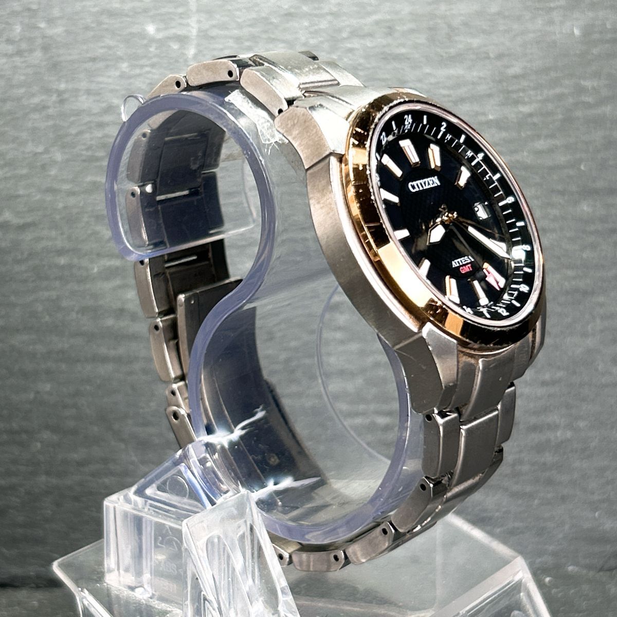 CITIZEN GMT シチズン アテッサ エコドライブ ATTESA 腕時計 ソーラー 