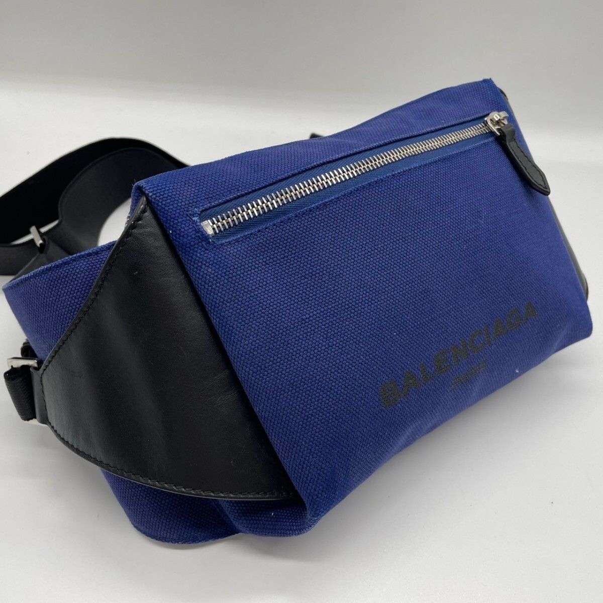 現行品/ バレンシアガ BALENCIAGA ウエストポーチ ボディバッグ 