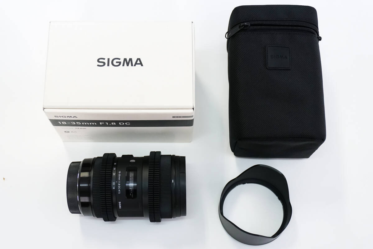 SIGMA 18-35mm F1.8 DC HSM | Art シグマ APS-C 【公式通販】