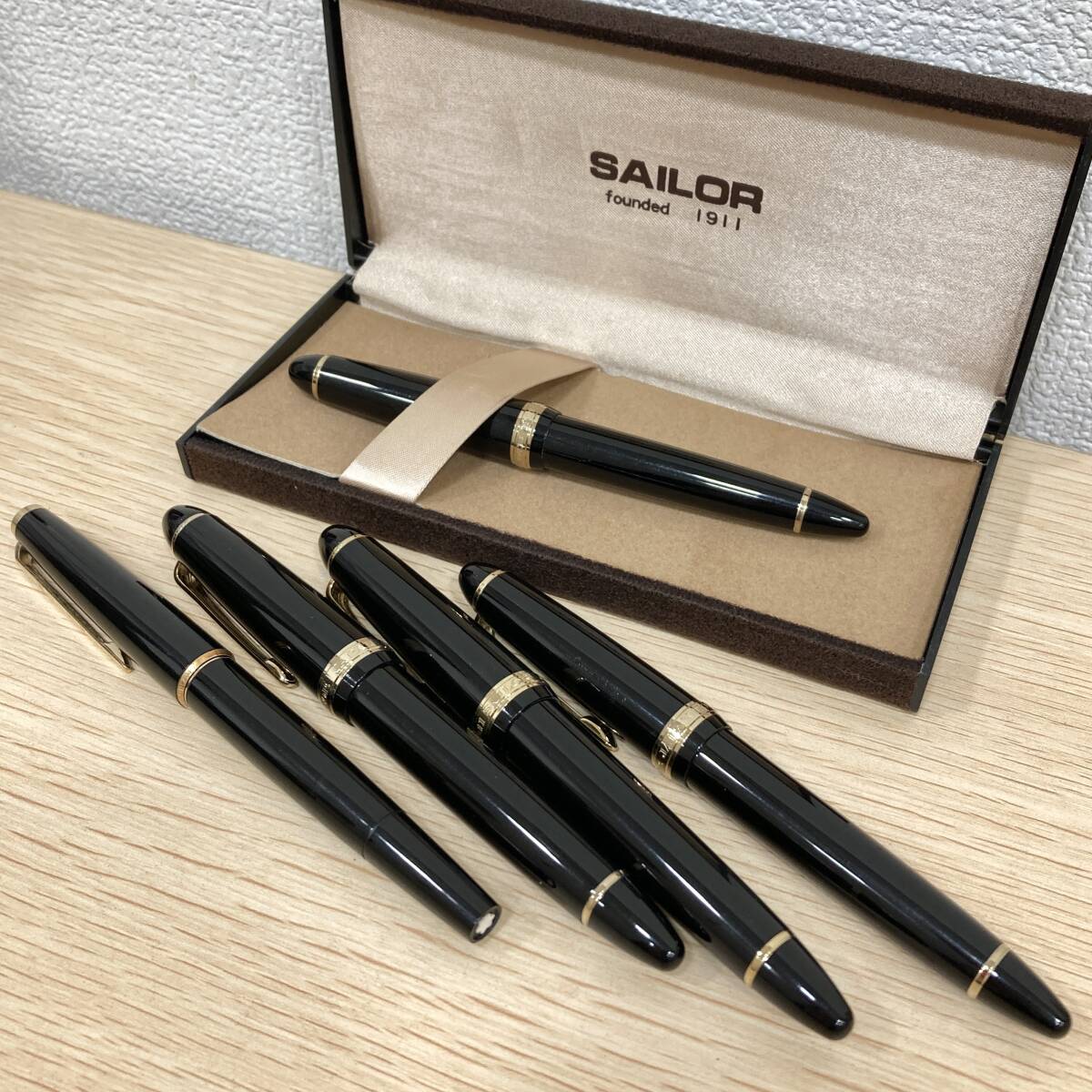 万年筆 5本 まとめ / SAILOR セーラー MONTBLANC モンブラン / ペン先