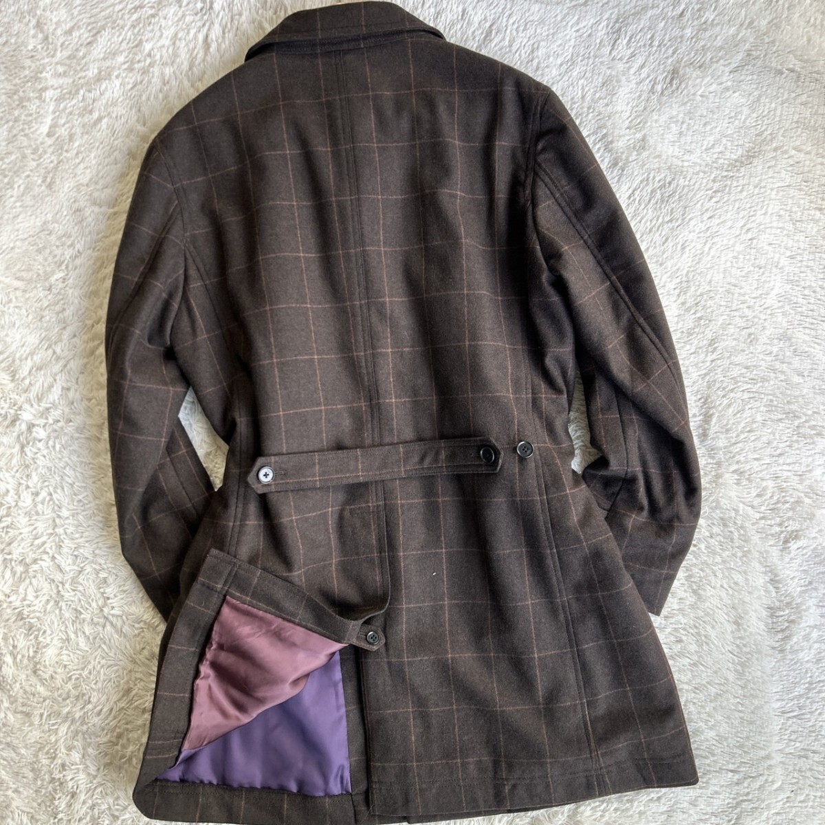 希少L2サイズ【至高の逸品】Paul Smith LONDON ポールスミス ウール 
