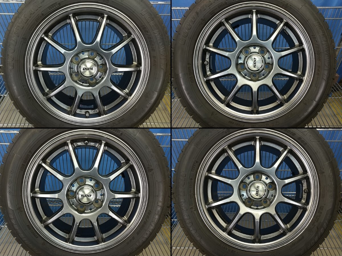札幌発☆最落なし☆バリ山!グッドイヤー アイスナビ 6 155/65R14 4