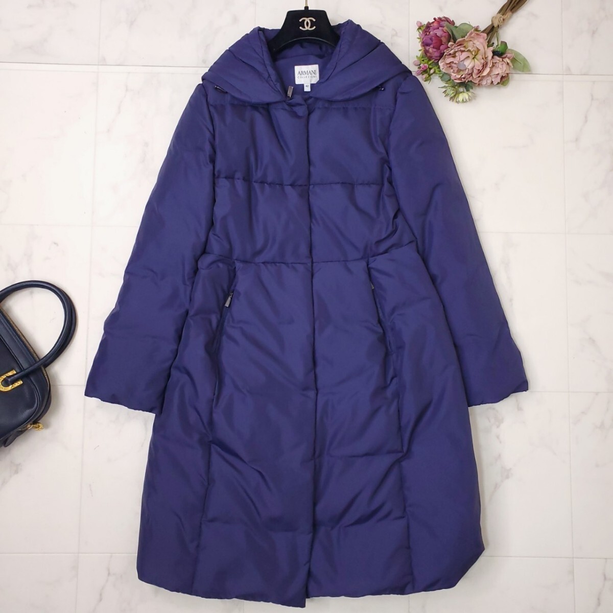 美品☆アルマーニ ARMANI COLLEZIONI☆大きいサイズ 〜SIZE42 XL相当 