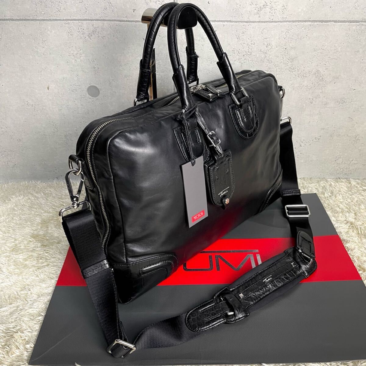 ビジネスバッグ トゥミ TUMI ブリーフケース トートバッグ - バッグ 
