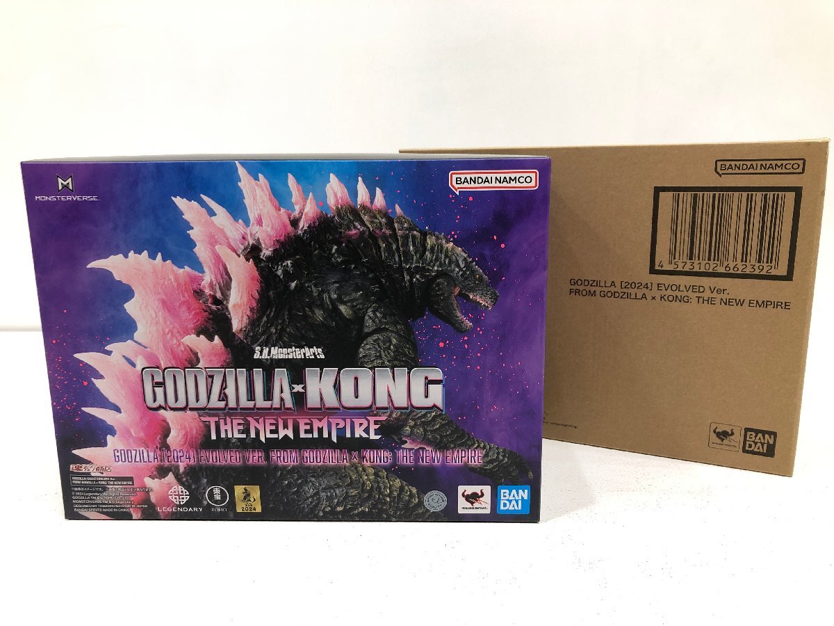 モンスターアーツ　ゴジラ　初回生産版　ジャンク 〇ジャンク S.H.MonsterArts GODZILLA (2024) EVOLVED Ver. ゴジラ