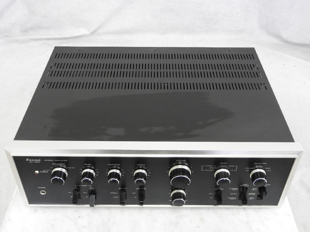 C】SANSUI AU-7500 プリメインアンプ サンスイ 162396 【公式通販】