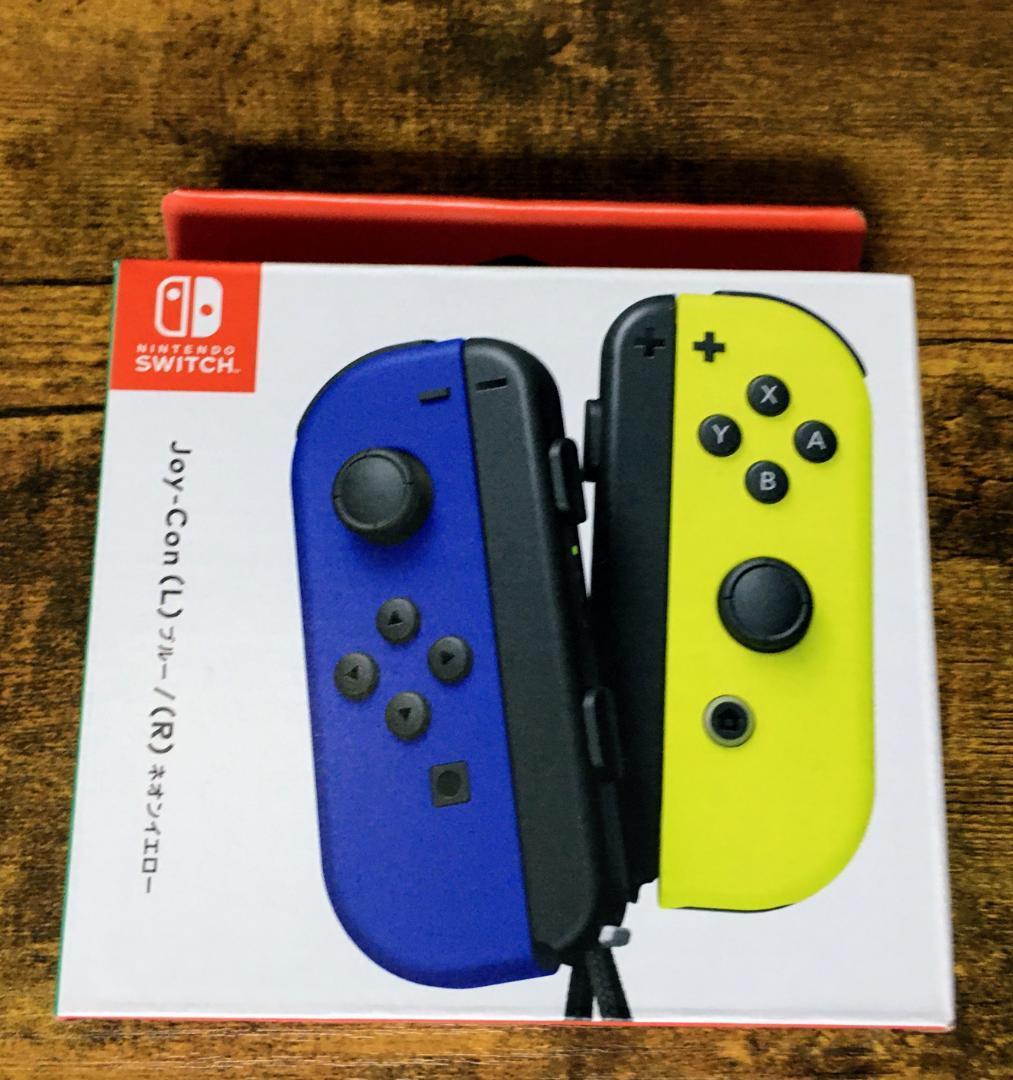 任天堂 純正品 Joy-Con ブルー ネオンイエロー 任天堂スイッチ