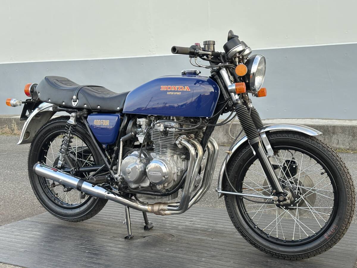 【正規品，格安】 超極上CB400F オリジナル外装 状態最高 ホンダ HONDA エンジン実働 動画あり 旧車絶版車 CB750F FOUR スーパーフォア ヨンフォア(401cc-750cc)｜売買されたオークション情報、yahooの商品情報をアーカ 401cc-750cc