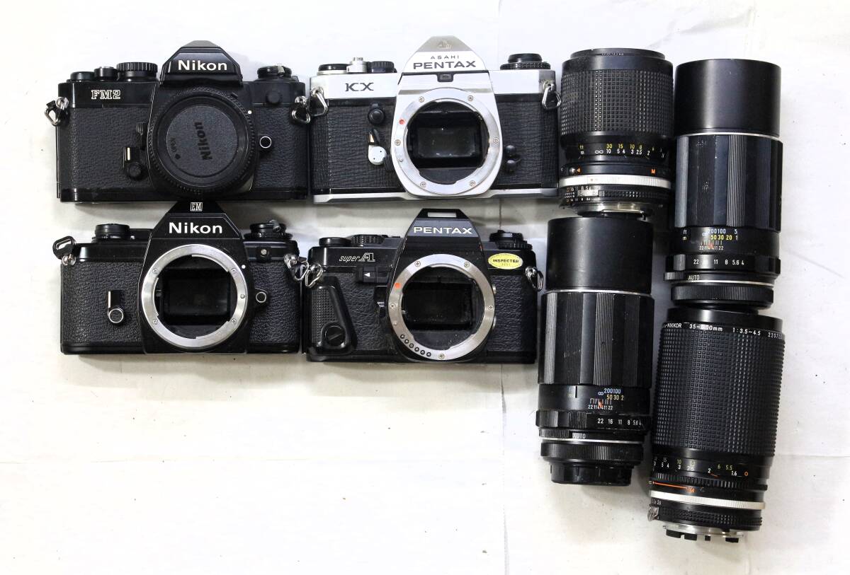 ジャンクセット】NIKON F EM EL 露出計 一眼レフ フィルムカメラ