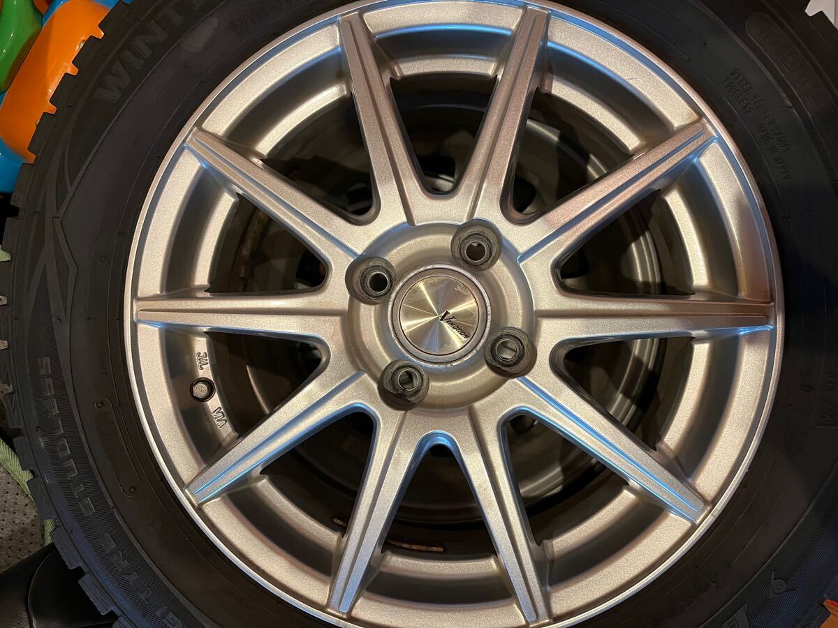 ダンロップ ウインターマックス WM01 185/65R15 製造19年33週 スリップ