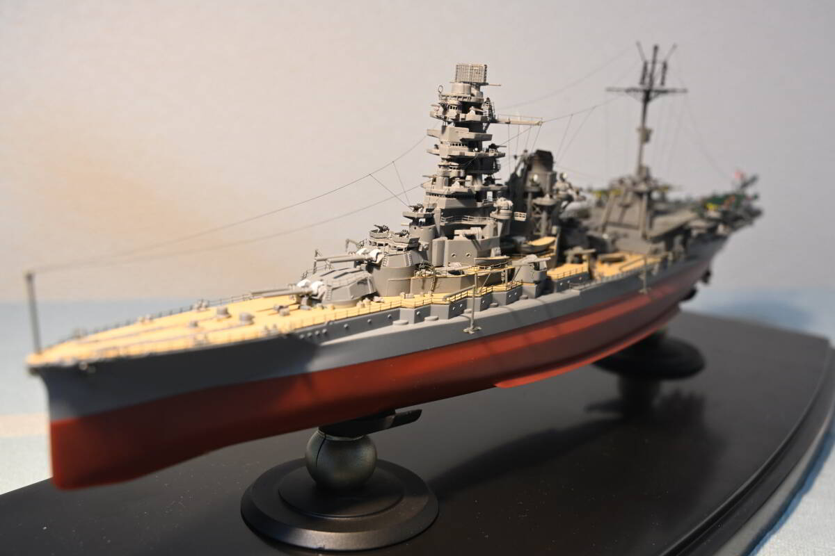 航空戦艦伊勢　1/700 完成品 フジミ 1/700 日本海軍 航空戦艦 伊勢 完成品 1⁄700 伊勢 日本海軍
