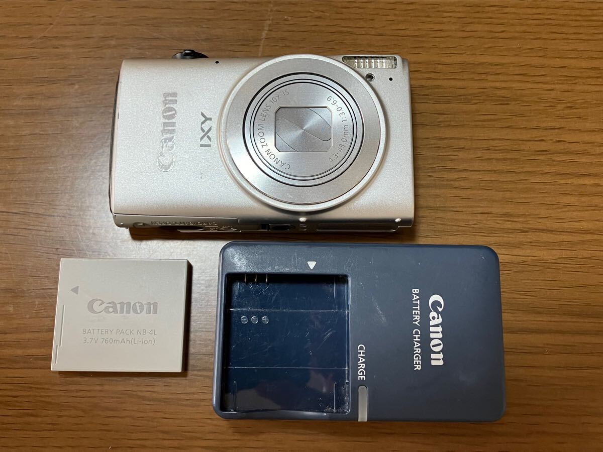 Canon IXY 620F キャノン 動作確認済み シルバー 美品 canon キャノン
