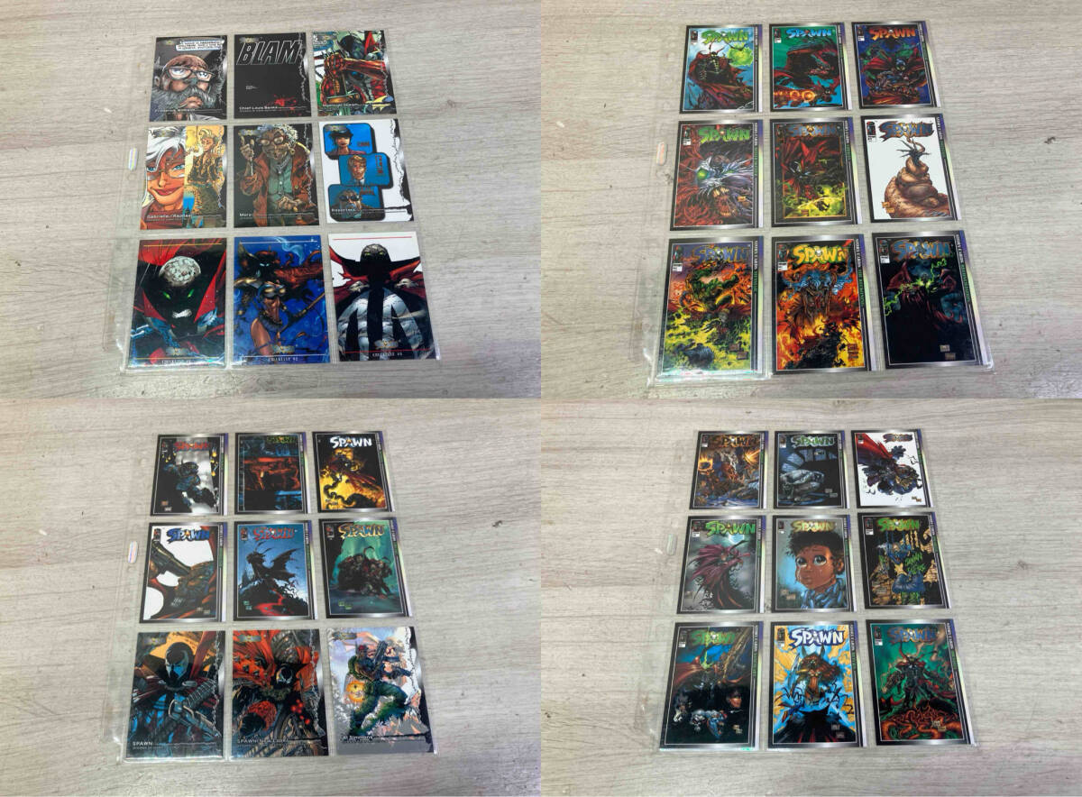 SPAWN スペシャルカードセット 1枚欠品 SPAWN フィギュア まとめ売り